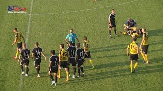 SIARKA TARNOBRZEG - KORONA II KIELCE 1:2 (1:0) -  FRAGMENTY MECZU I KOMENTARZE TRENERÓW