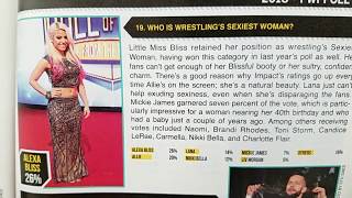 Alexa Bliss Wrestling's Sexiest Woman Pro Wrestling Illustrated August 2018 PWI Poll