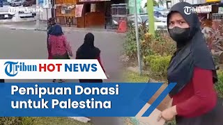 Video Emak-emak Viral di Binjai Modus Minta Sumbangan untuk Palestina, Dipermalukan Warga