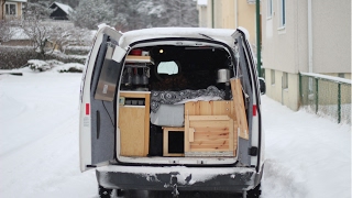 How To Live In A VW Caddy Maxi - A Mobile Home