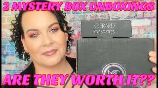 Beauty Mystery Box Unboxings 2019 // Gerard Cosmetics & Makeup Geek // Are They Worth It??