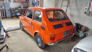 Abbiamo restaurato un fiat 126 1° serie