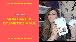 SKIN PRODUCTS and COSMETICS HAUL