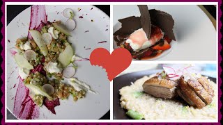 3 courses menu for VALENTINE'S DAY