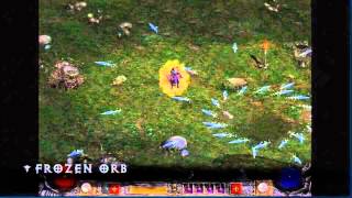Diablo III Reaper of Souls - Wizard Frozen Orb and Black Hole Preview