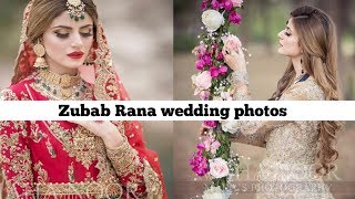 Bandish actress Zubab Rana wedding photos Shoot