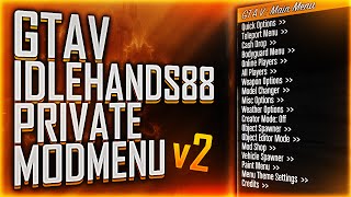 GTAV - Idlehands88 v2 Private Mod Menu - 1.26 /TU26 [RGH/JTAG]