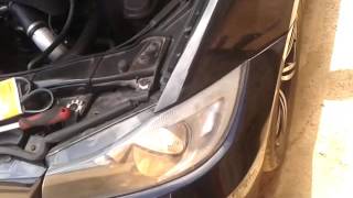 BMW e90 замена ремня ГУРа ч1 1(belt replacement GUR)