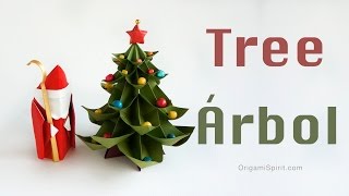 Easy-to-make Christmas Tree :: Árbol de Navidad