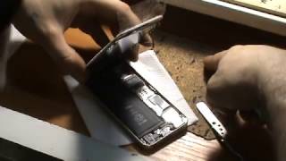 Как мы Apple iPhone 5S чинили. Ремонт телефона своими руками.