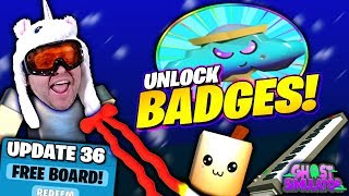 UNLOCK BADGES ! New Hoverboard Code & All Codes Roblox Ghost Simulator Update 36 + GIVEAWAY WINNERS