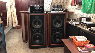 Test loa tannoy khủng KINGDOM 15 với amly đèn khủng viva của Đức tại minh audio 0914882012