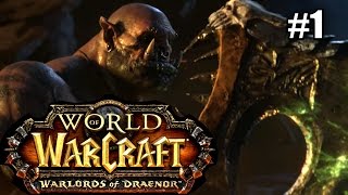 WORLD OF WARCRAFT #1 The Dark Portal ★ Warlords of Draenor let's play gameplay walkthrough part 1