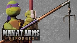 All TMNT Weapons Combined into One - MAN AT ARMS: REFORGED