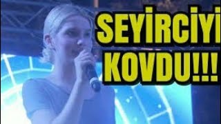 Aleyna Tilki izleyicisini konserden kovdu