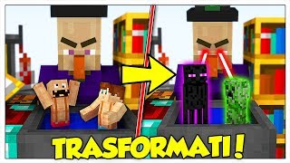 TRASFORMATI IN MOB DALLA STREGA LEGGENDARIA DI MINECRAFT ITA!