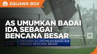 Presiden AS Umumkan Badai Ida sebagai Bencana Besar