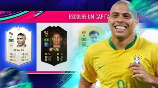 FUT DRAFT DO BRASIL ! FIFA 19