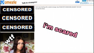 going on OMEGLE for the first time since middle school