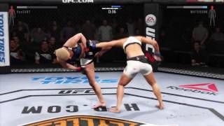 EA SPORTS UFC 2 Paige Vanzant vs Michelle Waterson Pro