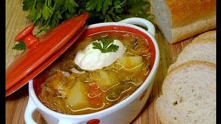 Щи с квашенной капустой/ Удачный рецепт!