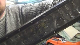 Обзор Led Панели 288W дальний свет.