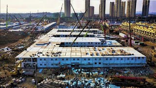 Huoshenshan Hospital in Wuhan, China has builds new hospital in 10 days to combat coronavirus