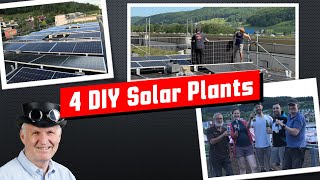 30kWpeak DIY Solar Plant with neighbors and lots of learning