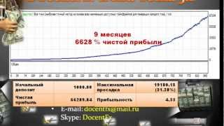 Советник более 6600 % за 9 месяцев D-fx trend-setka3.1