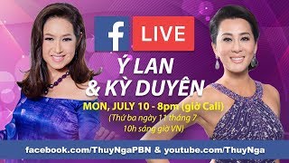Livestream với Ý Lan & Kỳ Duyên giới thiệu show thu hình PBN 123