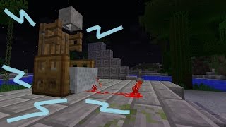 Работающий электрический стул в Minecraft 16+