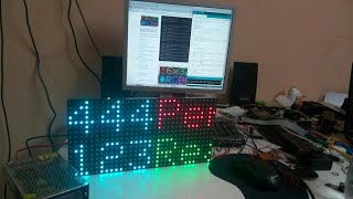 ESP8266 P10 RGB LED Matrix