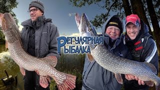 Рыбалка в Щукино. Трофейные щуки. Первый день.