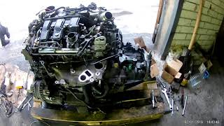 Renault Trafic 3 1.6 dCi битурбо собрал двигатель в сборе с кпп