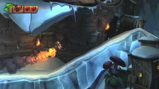 Donkey Kong Country: TF. Destrucción a reacción 6-4 - Gameplay - 100% puzzles y letras