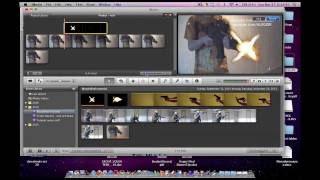 Removing Black Backgrounds from Muzzle Flashes iMovie Tutorial