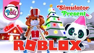 НОВЫЙ ГОД в РОБЛОКС. ОТКРЫВАЕМ ПОДАРКИ. Симулятор подарков/ ROBLOX SIMULATOR PRESENT