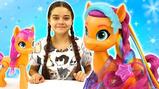 Игрушки My Little Pony устраивают праздник! Приключения игрушек в новом видео про игры девочкам