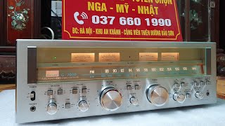 1/8/2019. Về Amply Receiver Sansui G7000 ( Hoa Hậu - 380w - Sắt Xi Vàng ).Tets HĐ với Loa Nga - S90B
