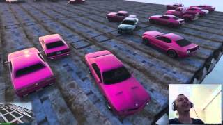 GTA 5 - Sky Derby - Havada Araba Kapışması - Emin Efendi - Mikrofoyun