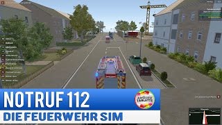 UNSER ERSTES MAL - Notruf 112 - Die Feuerwehr Simulation (german/deutsch) - Lets Play Gameplay