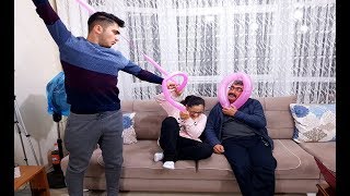 Babamın Şişmeyen Balonu Şişirme Çabası