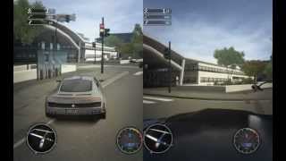 PVP Гонка на двоих splitscreen