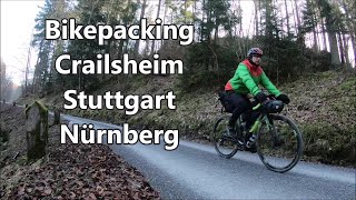 Bikepacking-Crailsheim-Stuttgart-Nürnberg
