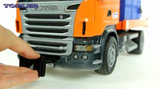 Bruder 03585 Scania R-Series Snow Plow Truck REVIEW