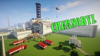 Minecraft Chernobyl disaster/Чернобыльская авария в майнкрафте