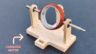 Making 20000 RPM Coreless Motor Using Magnetic Energy