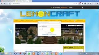 как поменять скин на Lemoncraft ru