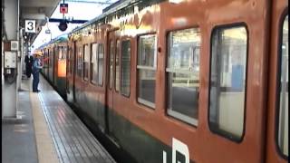 113系の車窓から　米原駅にて