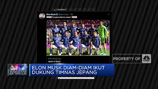 Elon Musk Diam-diam Ikut Dukung Timnas Jepang